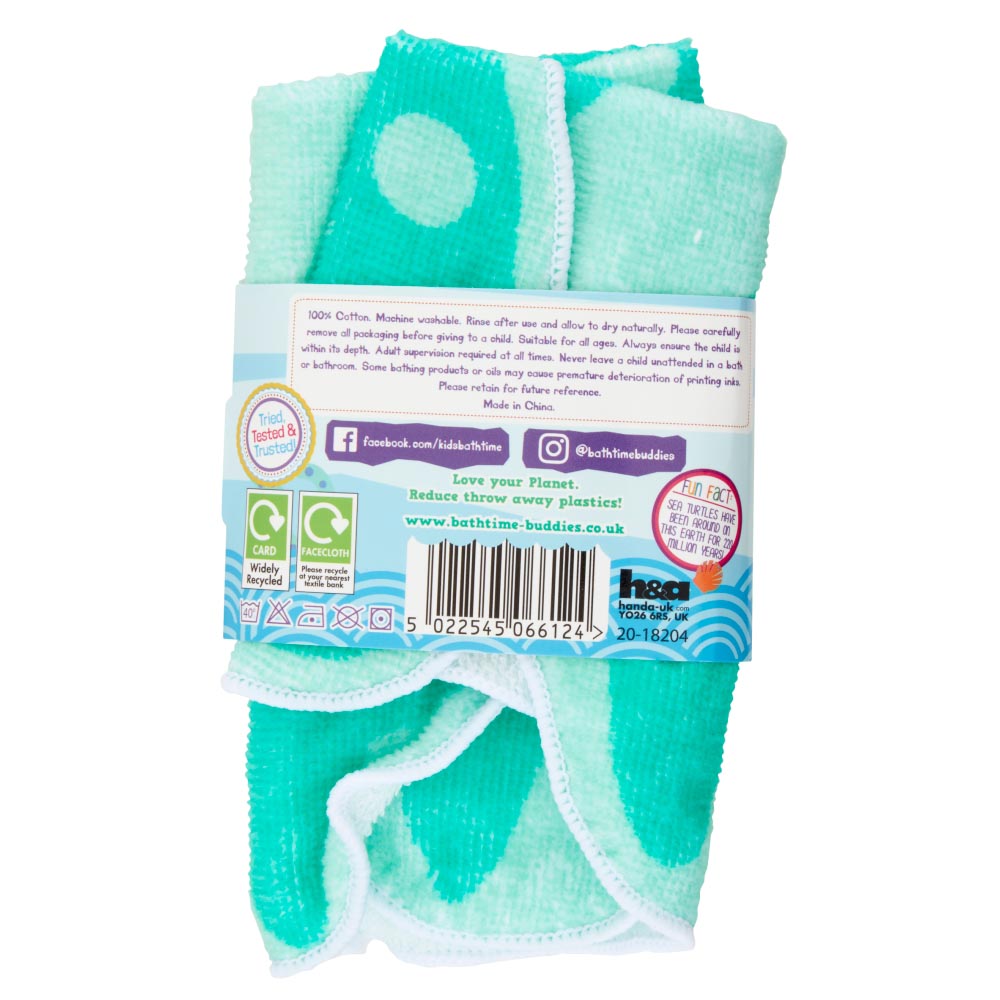 Bathtime Buddies Supersoft Facecloth Image 6