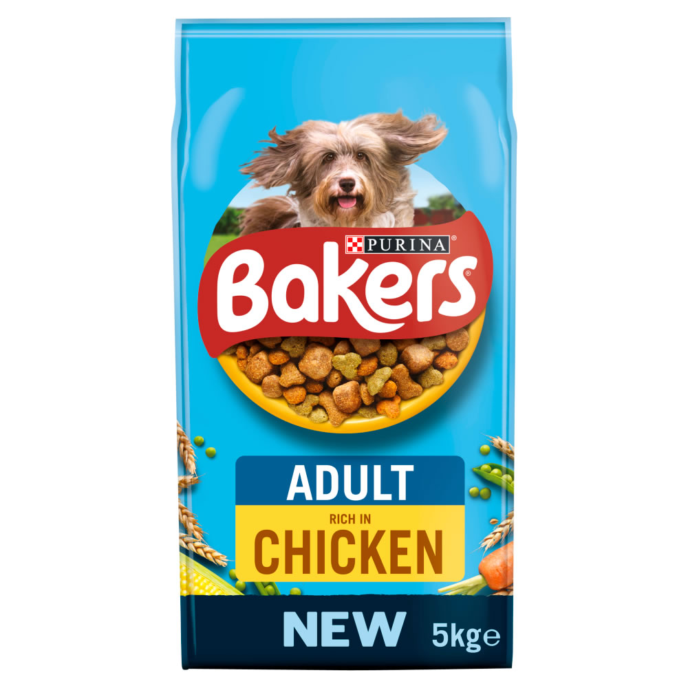 Bakers Chicken and Country Vegetables Complete Dry  Dog Food 5kg Image 1
