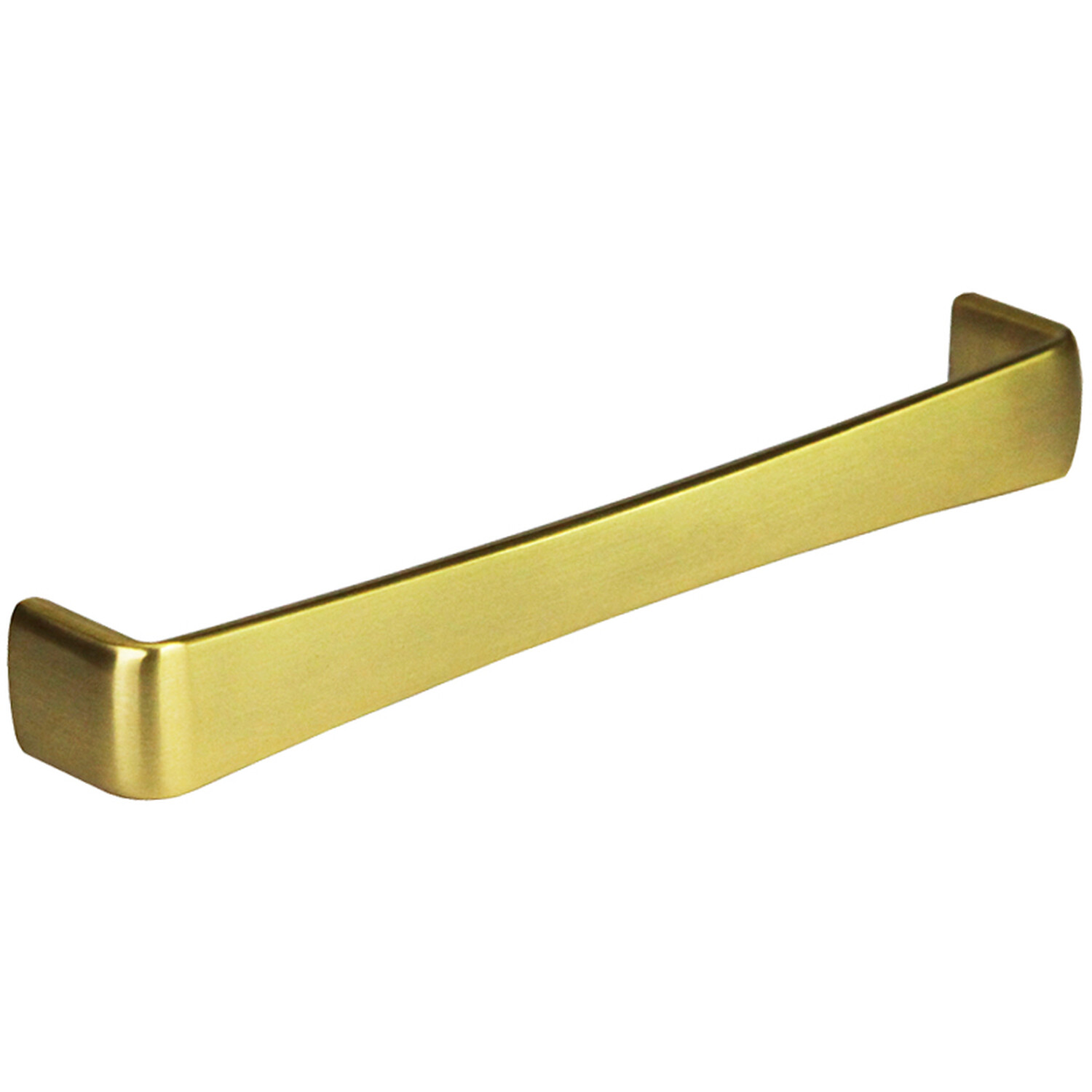 Pack of 2 Milford Cabinet Handles Satin Brass Image 2