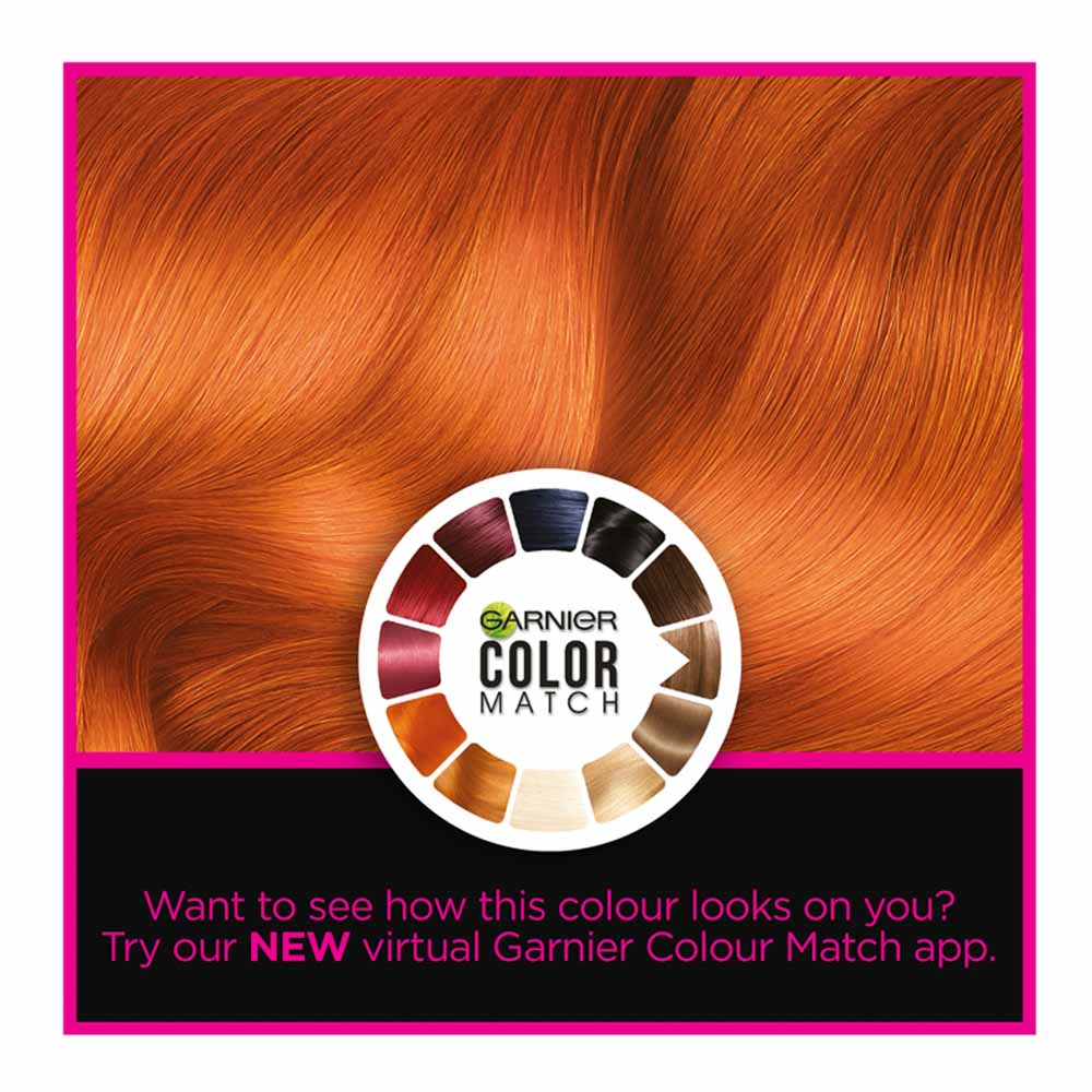 Garnier Olia 7.40 Intense Copper Permanent Hair Dye Image 5