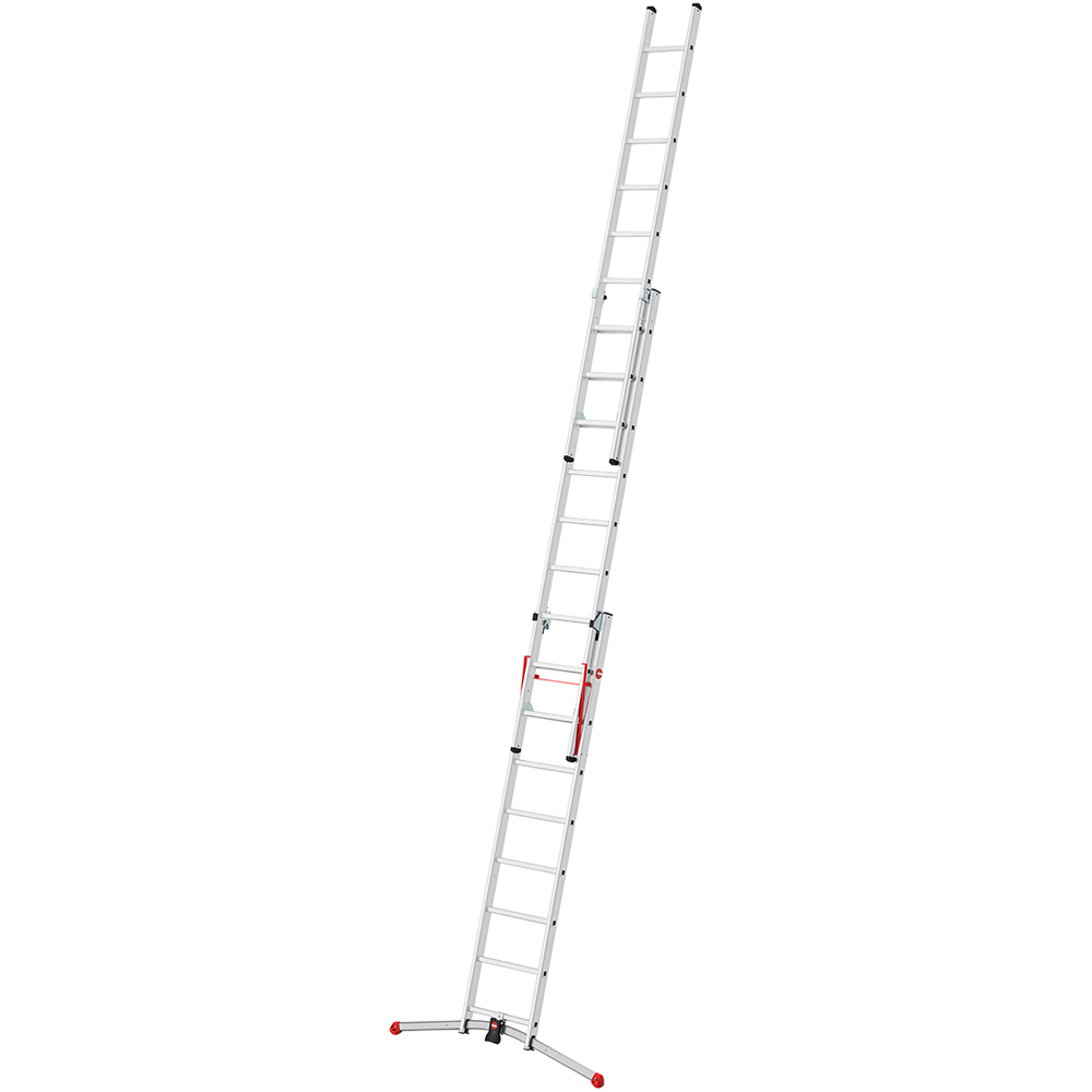 Hailo 9309-507 Profilot S100 Pedal Adjustment 2 x 9 and 1 x 8 Rung Combination Ladder Image 4