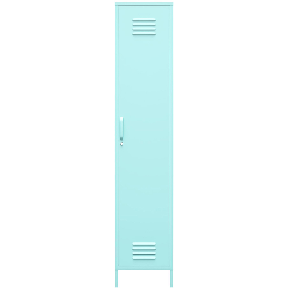 Novogratz Cache Single Door Mint Metal Locker Storage Cabinet Image 3