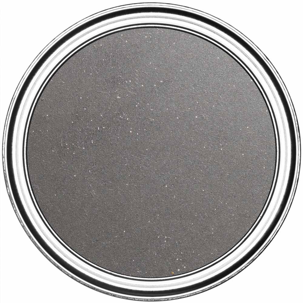 Rust-Oleum Glitter Silver Medium Shimmer Paint 250ml Image 3