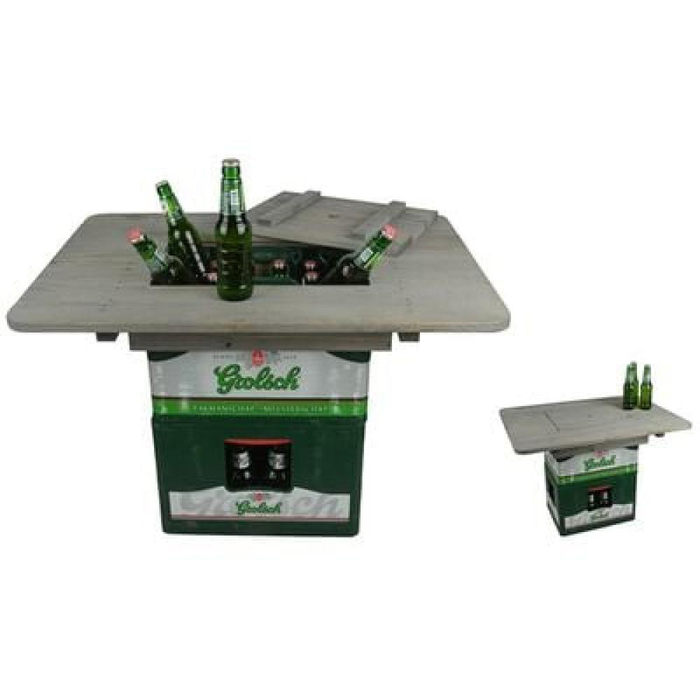 Fallen Fruits Grey Wooden Outdoor Beer Party Table Image 3