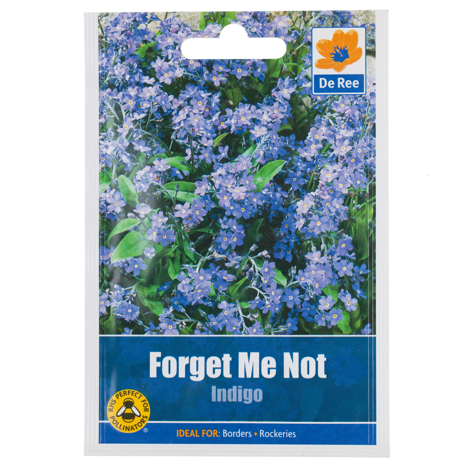 Forget Me Not Indigo Seed Packet Image 2