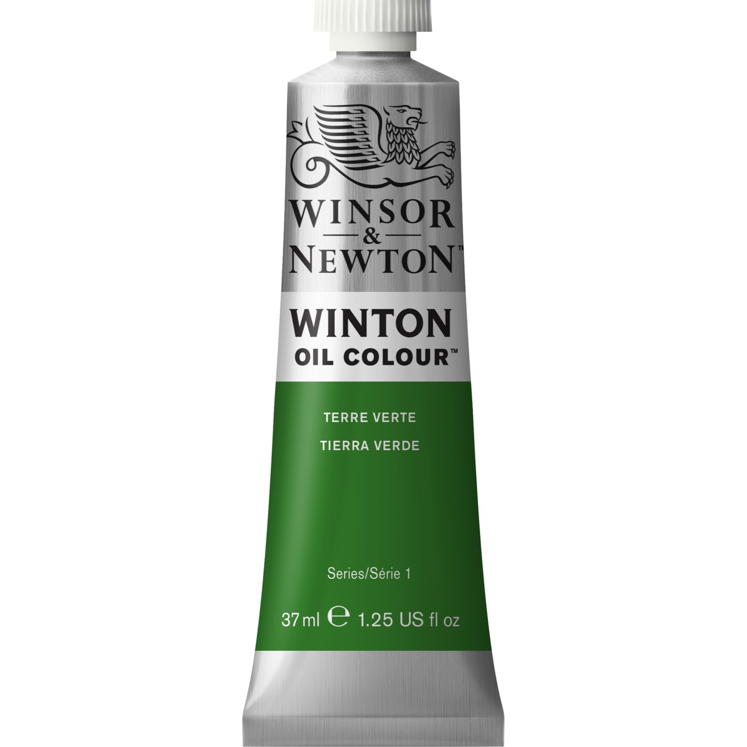 Winsor and Newton 37ml Winton Oil Colours -  Terre Verte Image 1