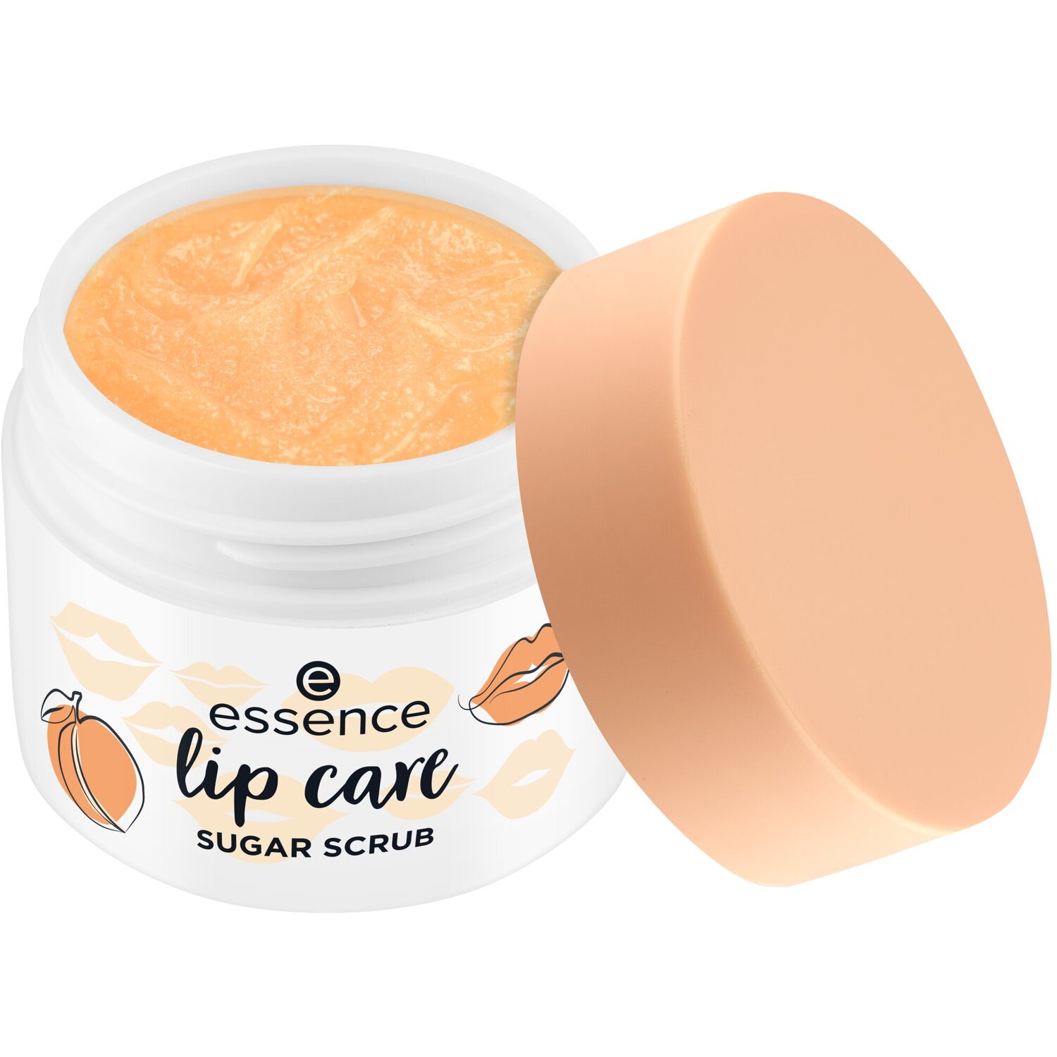 essence Lip Care Sugar Scrub - Orange Image