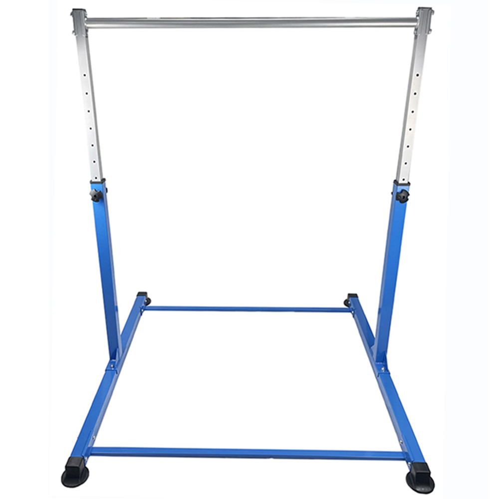 Gr8 Home Blue Adjustable Gymnastics Horizontal Kip Bar Image 1