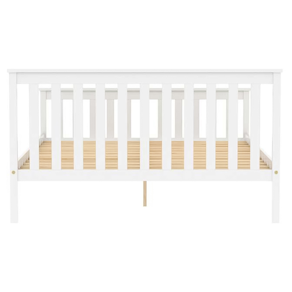 Oxford Small Double White Bed Image 5