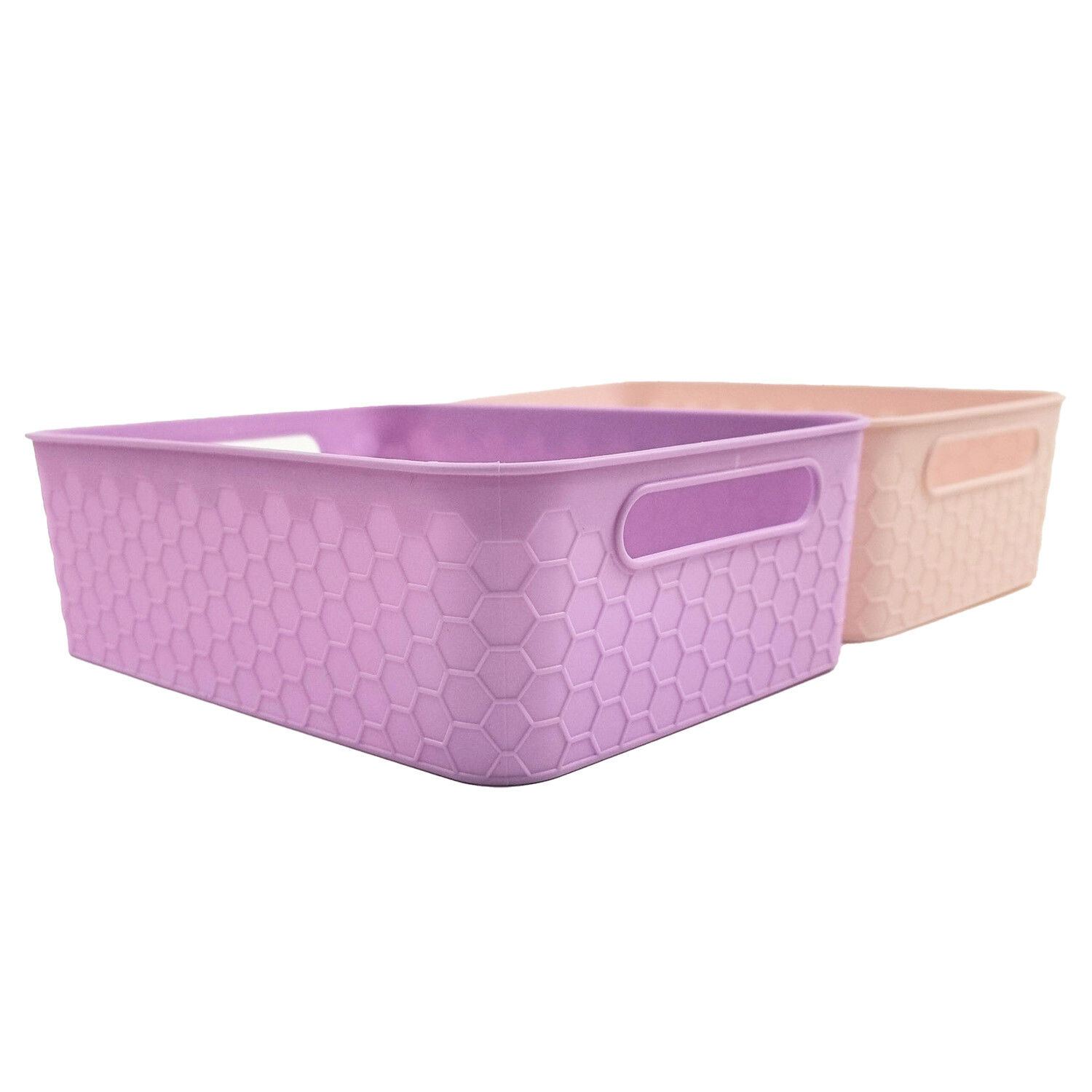 Single Honeycomb Medium Storage Basket in Assorted styles Image 1