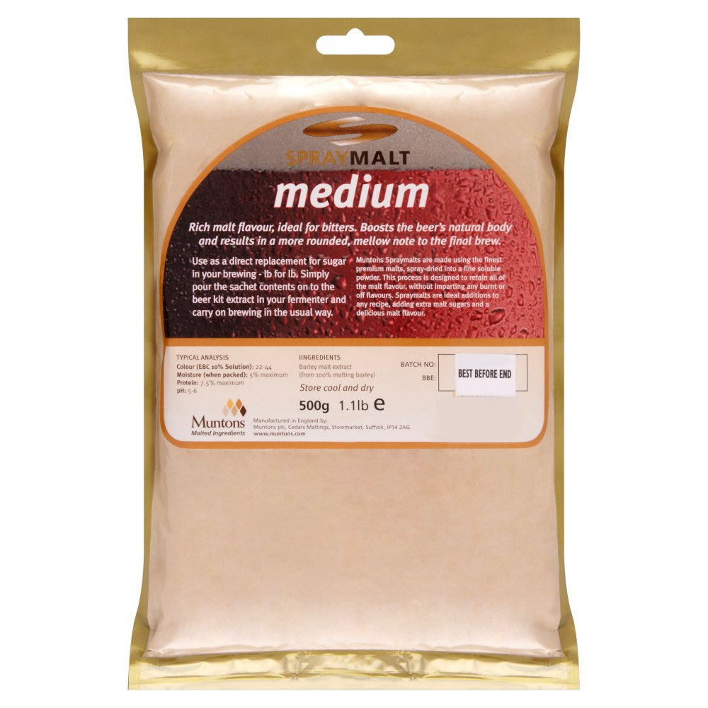 Muntons Spray Malt Medium 500g Image