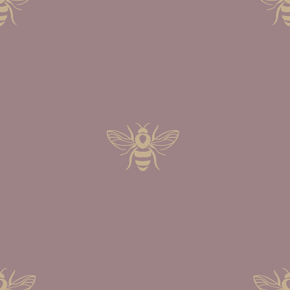furn. Bee Deco Super King Blush Duvet Set Image 7