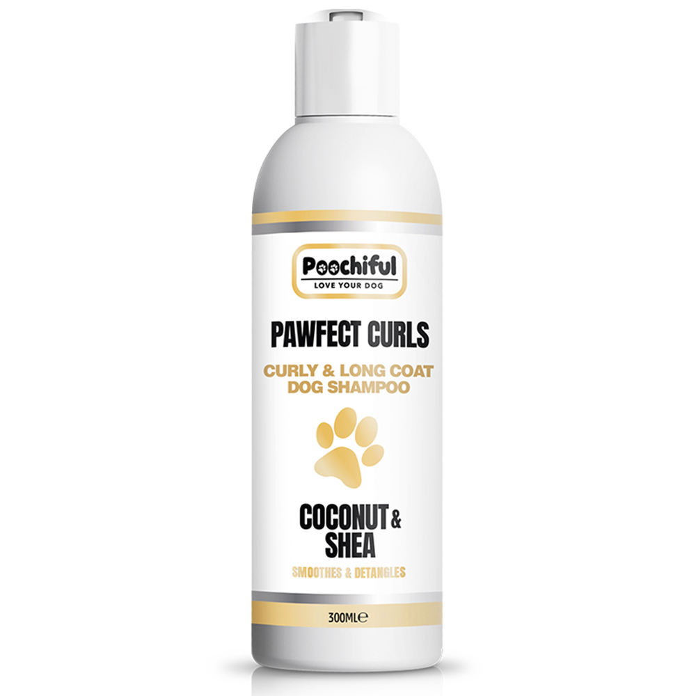 Poochiful Pawfect Curl Dog Shampoo 300ml Image 1
