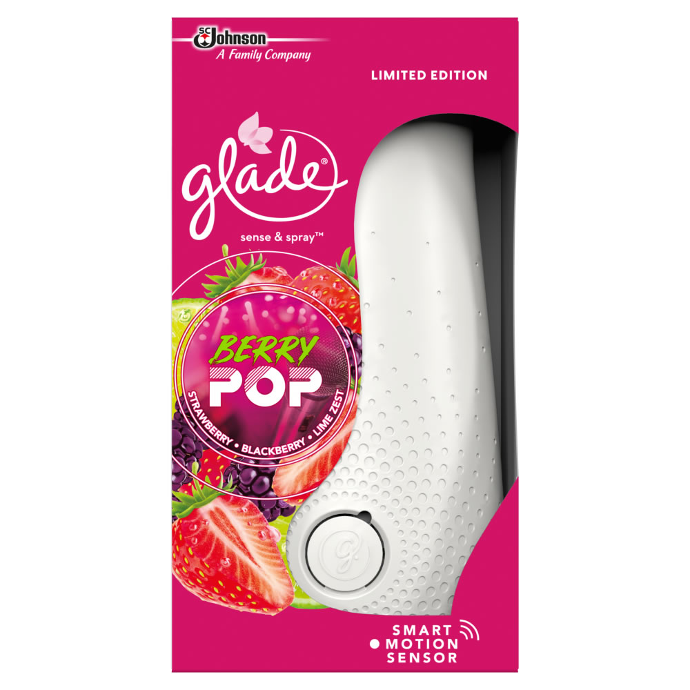 Glade Berry Pop Sense And Spray Holder 18ml Image 1