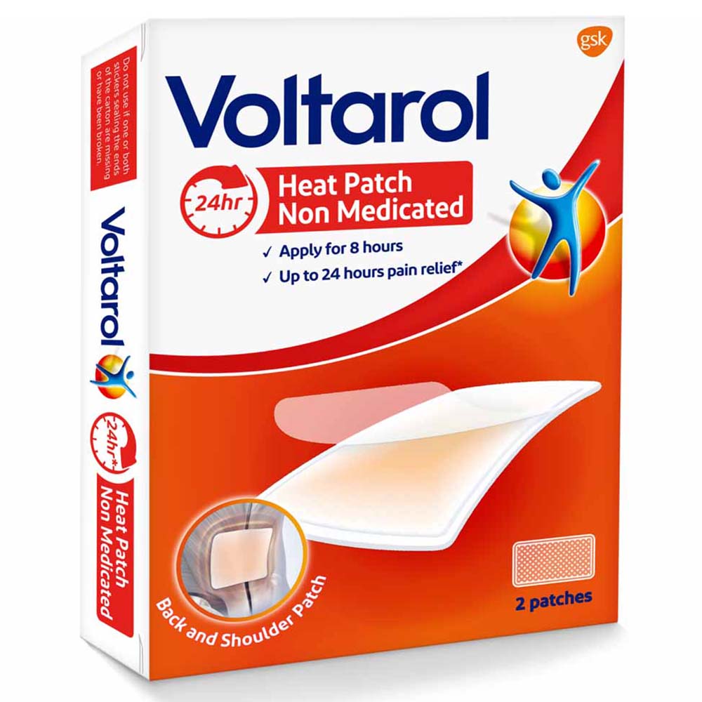 Voltarol Pain Relief Heat Patch 2 pack Image 2