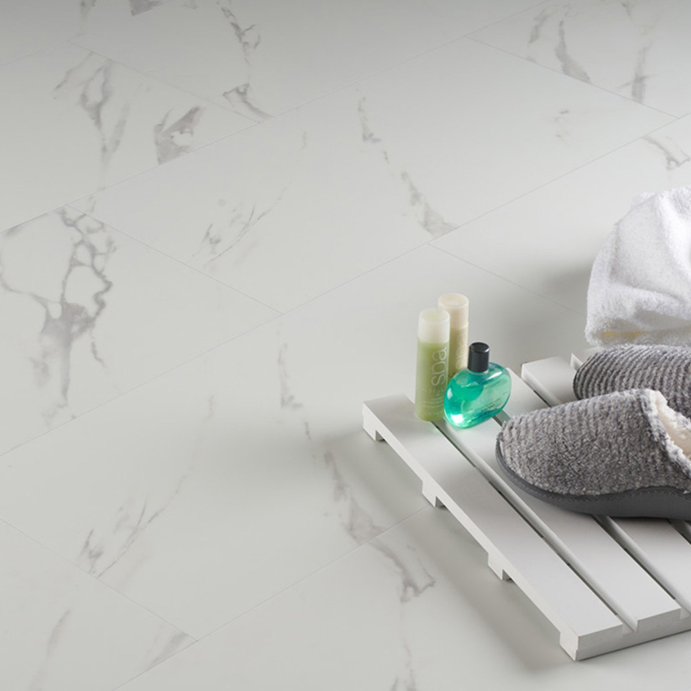 Proclad Aquafloor Thassos Marble Slate Waterproof Flooring Image 1