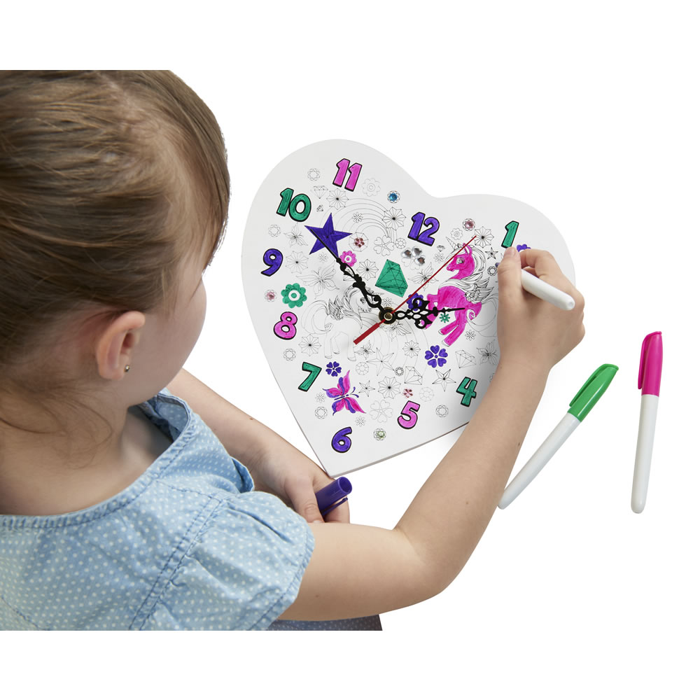 Wilko Decorate Your Own Wall Clock Wilko