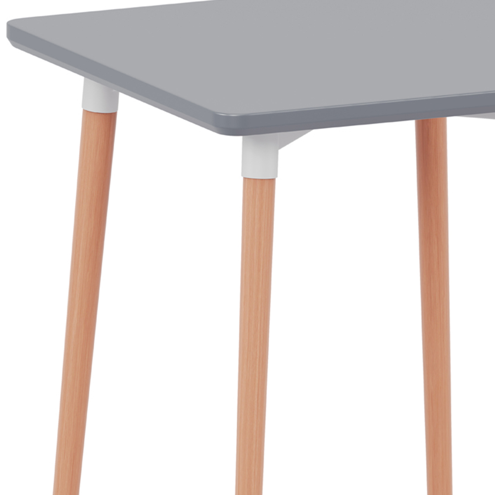 Vida Designs Batley 2 Seater Square Dining Table Grey Image 3