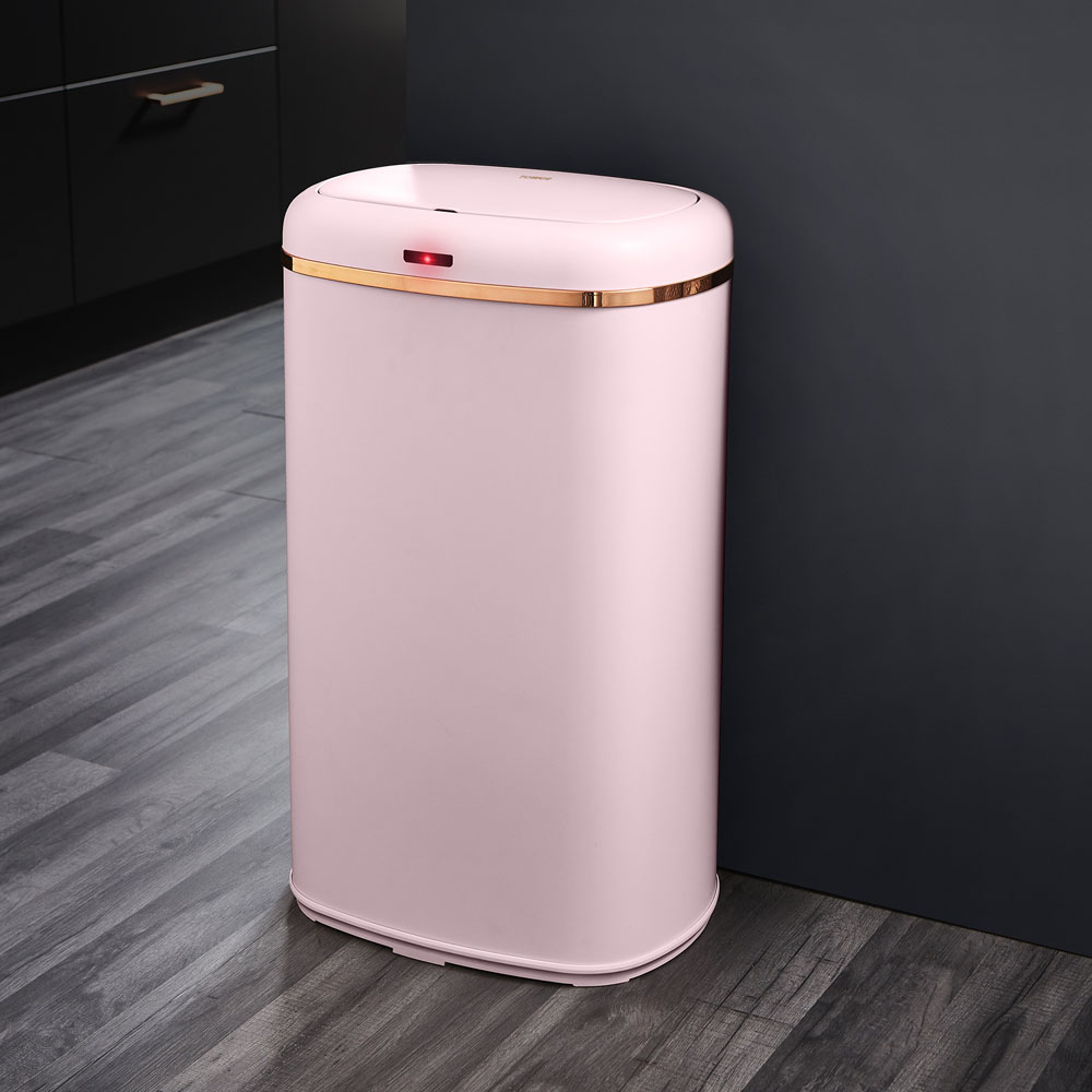 Tower Pink Square Sensor Bin 58L Image 2