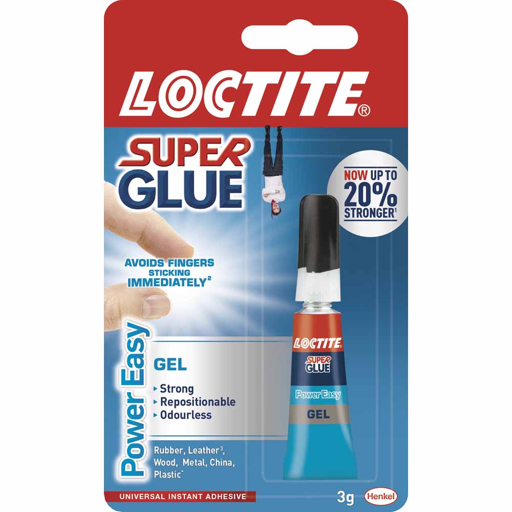 Loctite Power Easy Super Glue Gel 3g Image 2