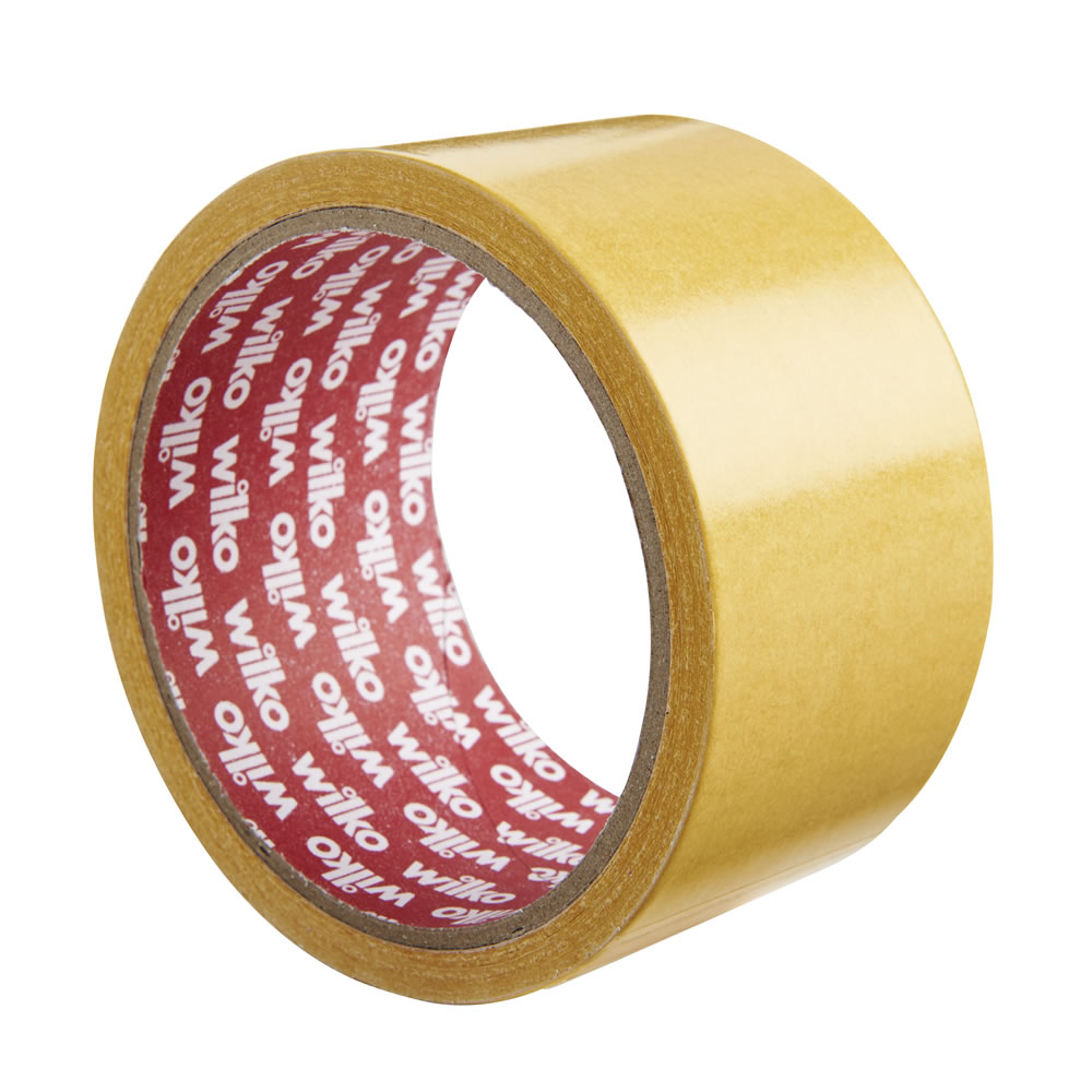 Wilko Double Sided Multi-Purpose Tape 10m x 50mm