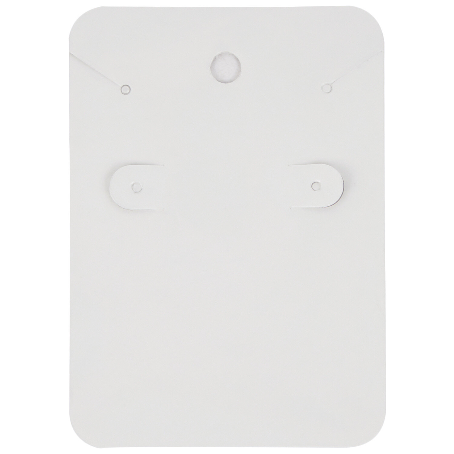 15 Piece Necklace and Earring Set Display Cards - White Image 3