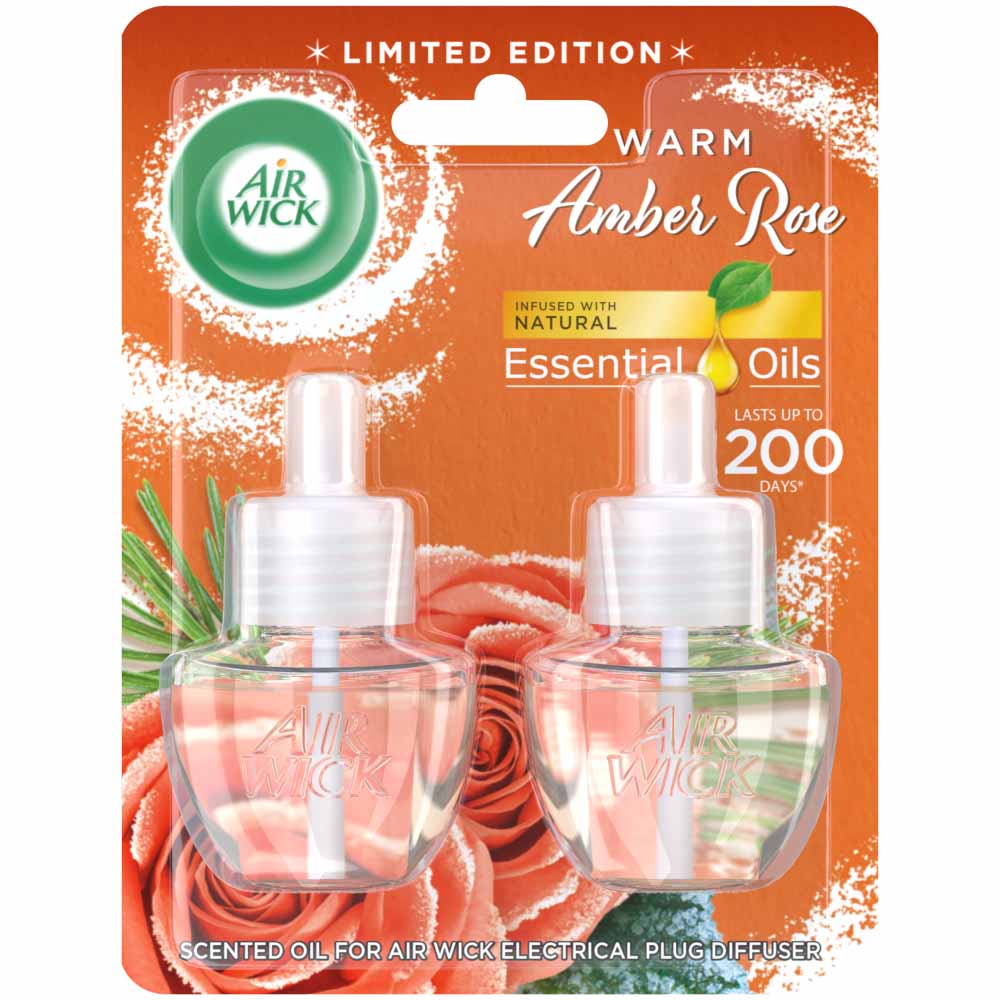 AirWick Liquid Electrical Twin Refill Warm Amber R Wilko