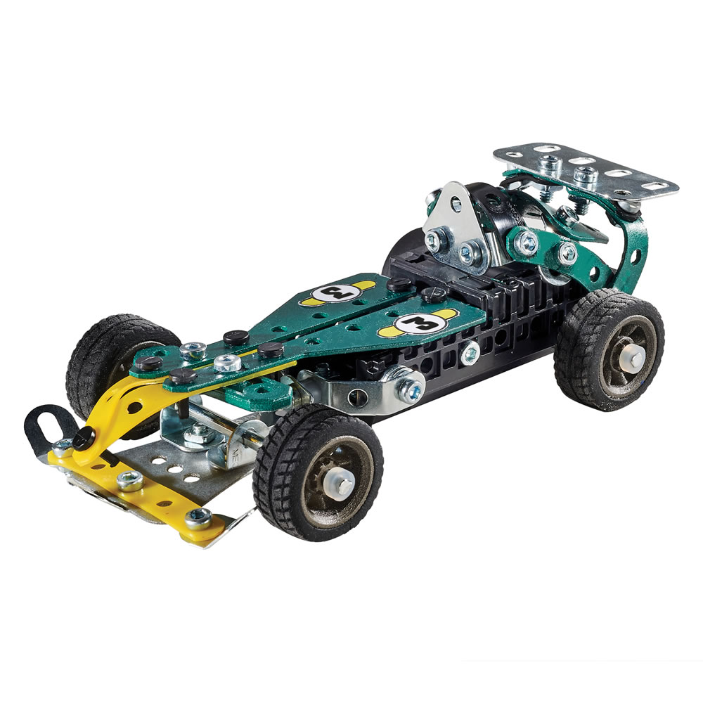 Meccano 5 Model Set Roadster With Motor Image 4