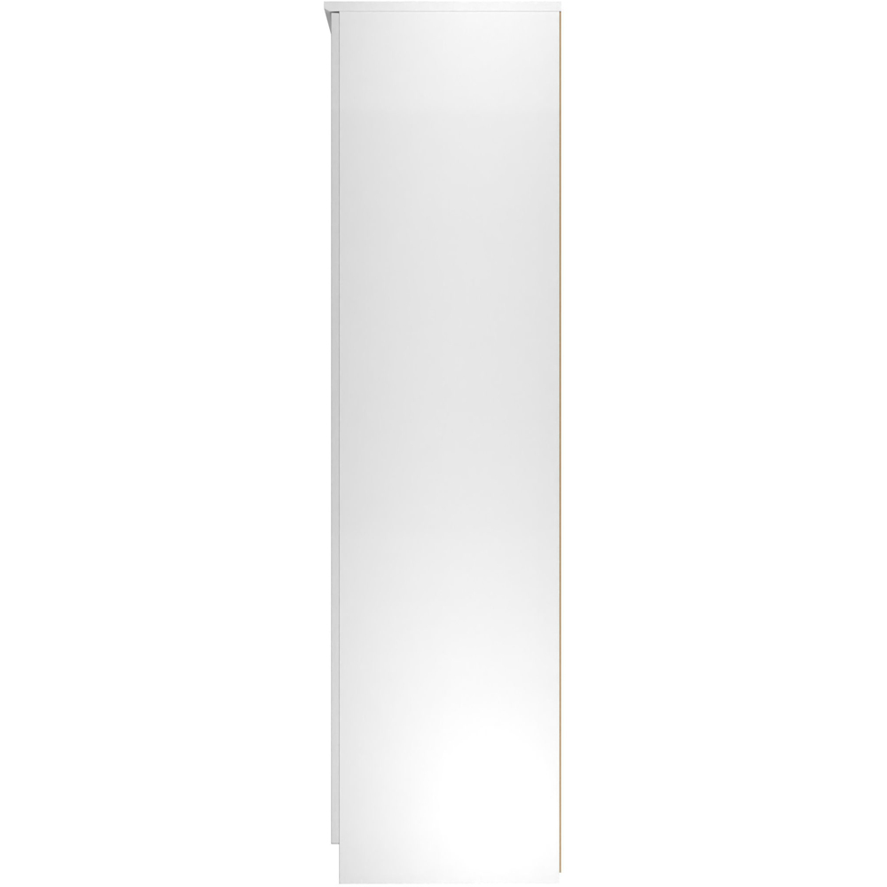 Crowndale Camden 6 Door 2 Drawer White Gloss and White Wardrobe Ready Assembled Image 7