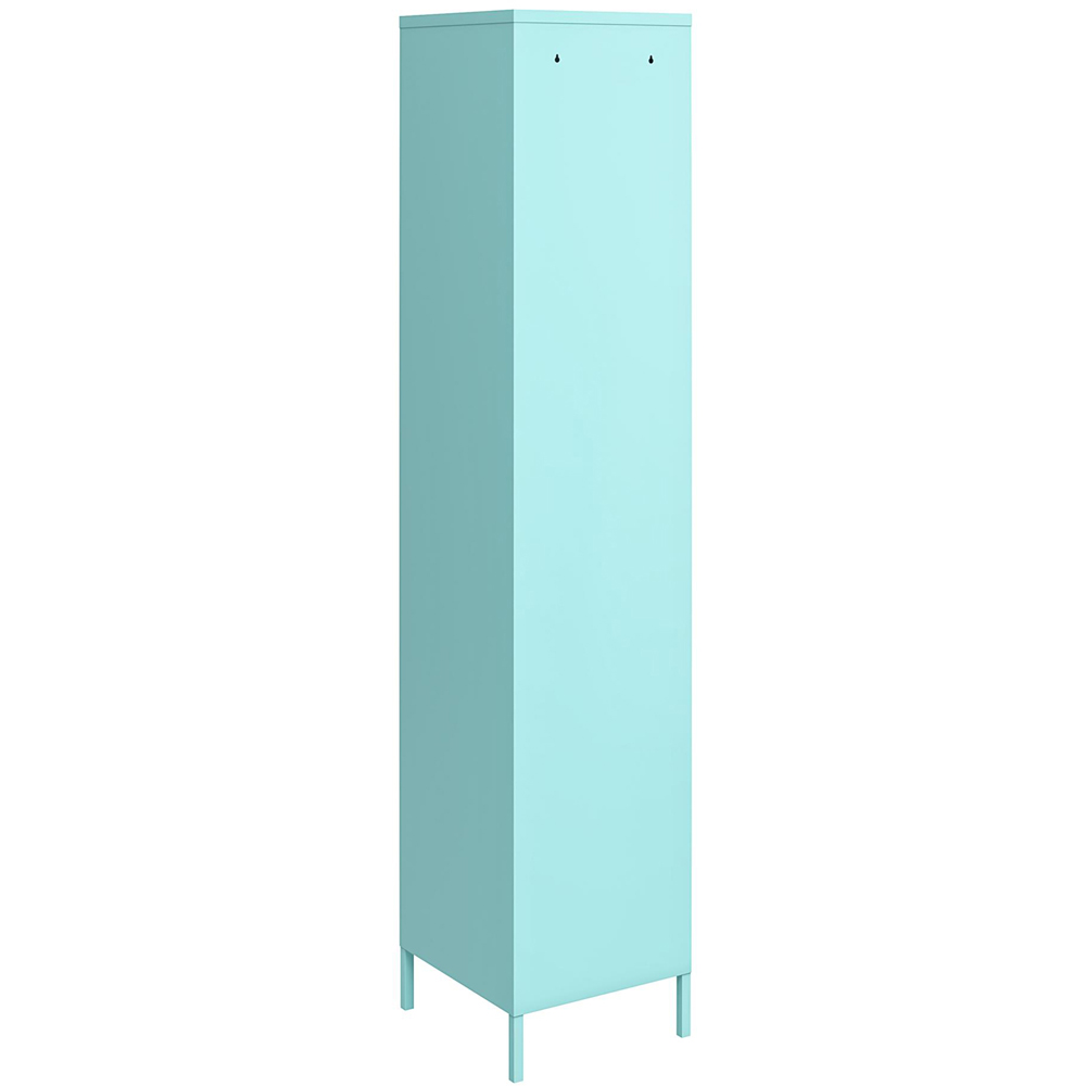 Novogratz Cache Single Door Mint Metal Locker Storage Cabinet Image 5