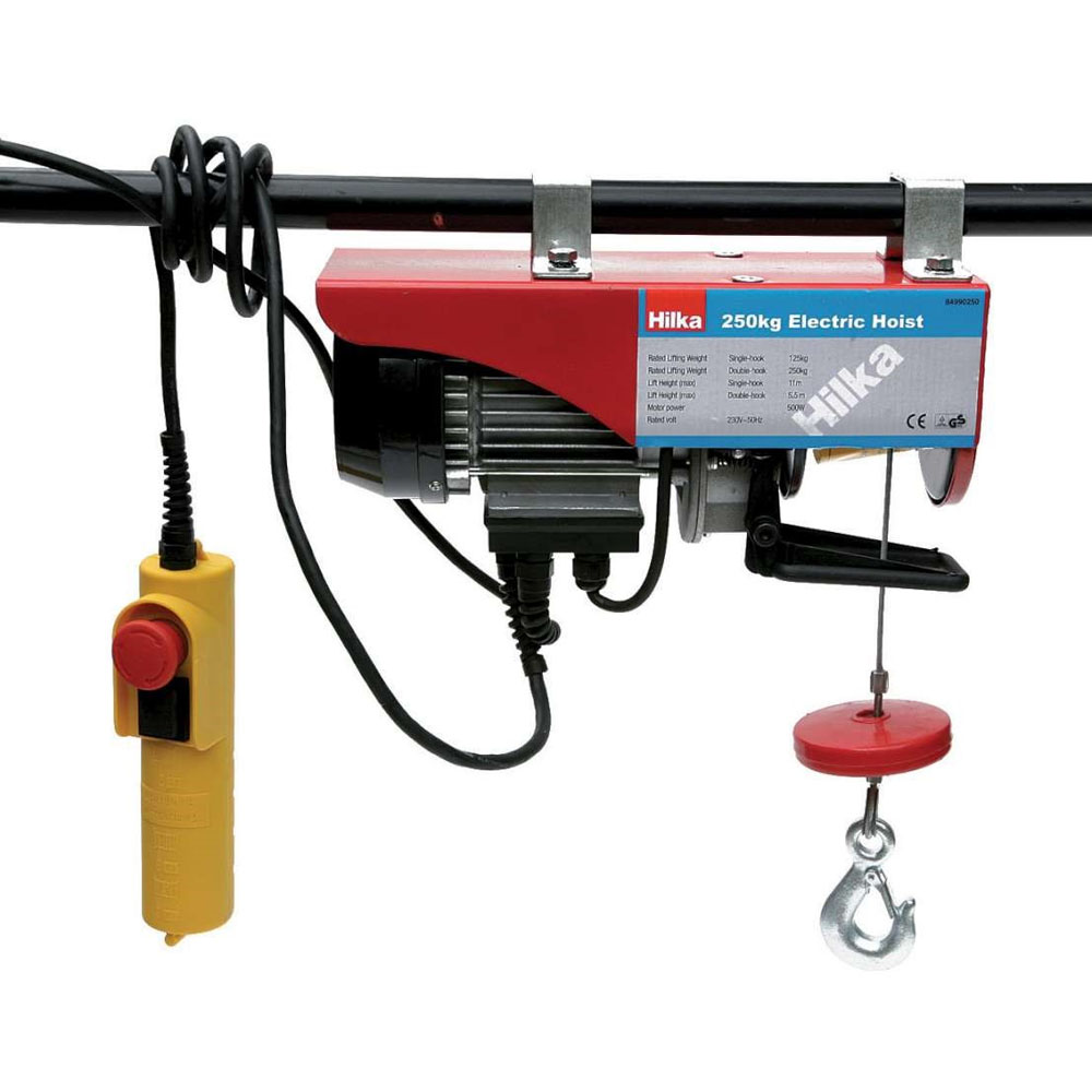 Hilka Tools 250kg Electric Hoist Image 1