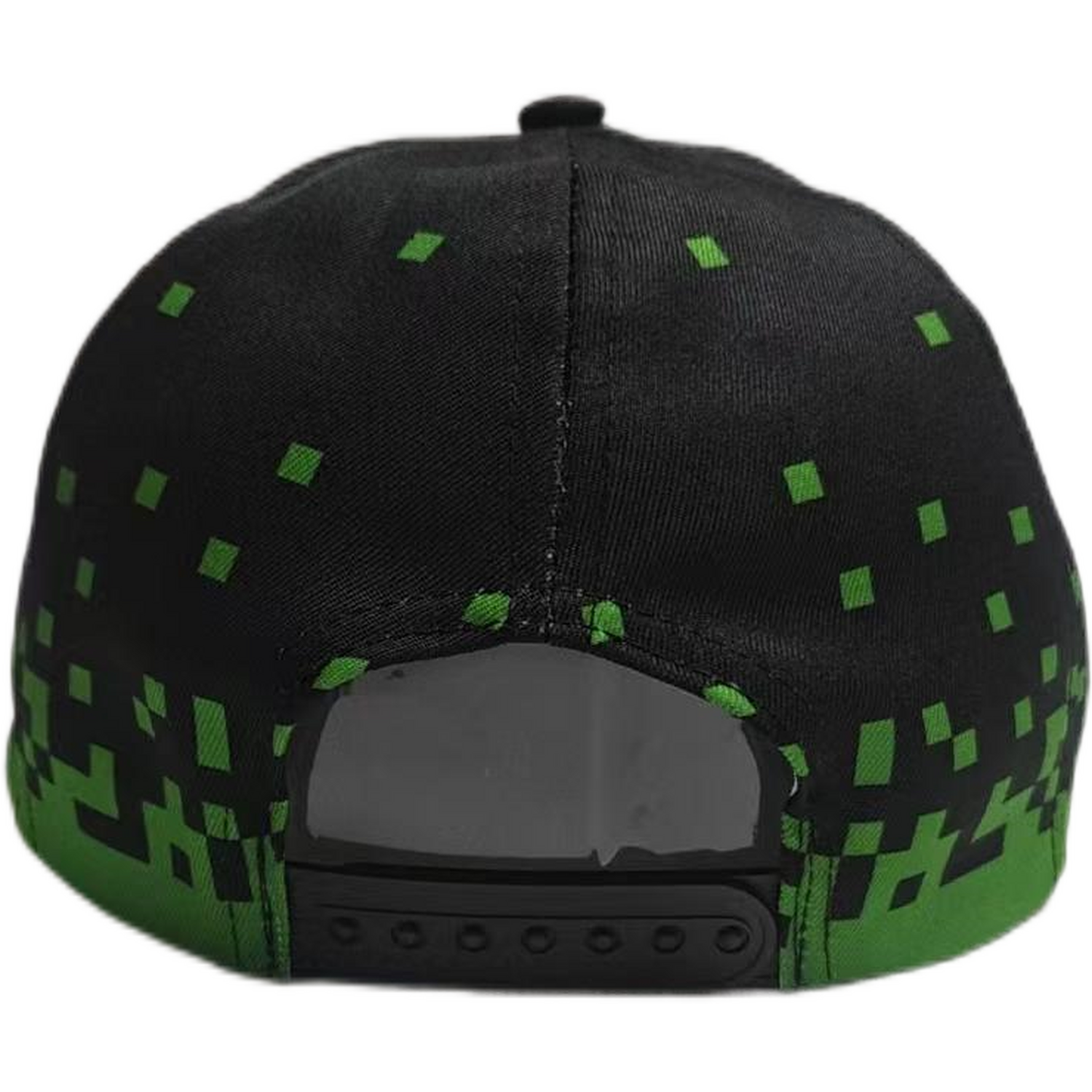 Minecraft Cap Black and Green Image 4