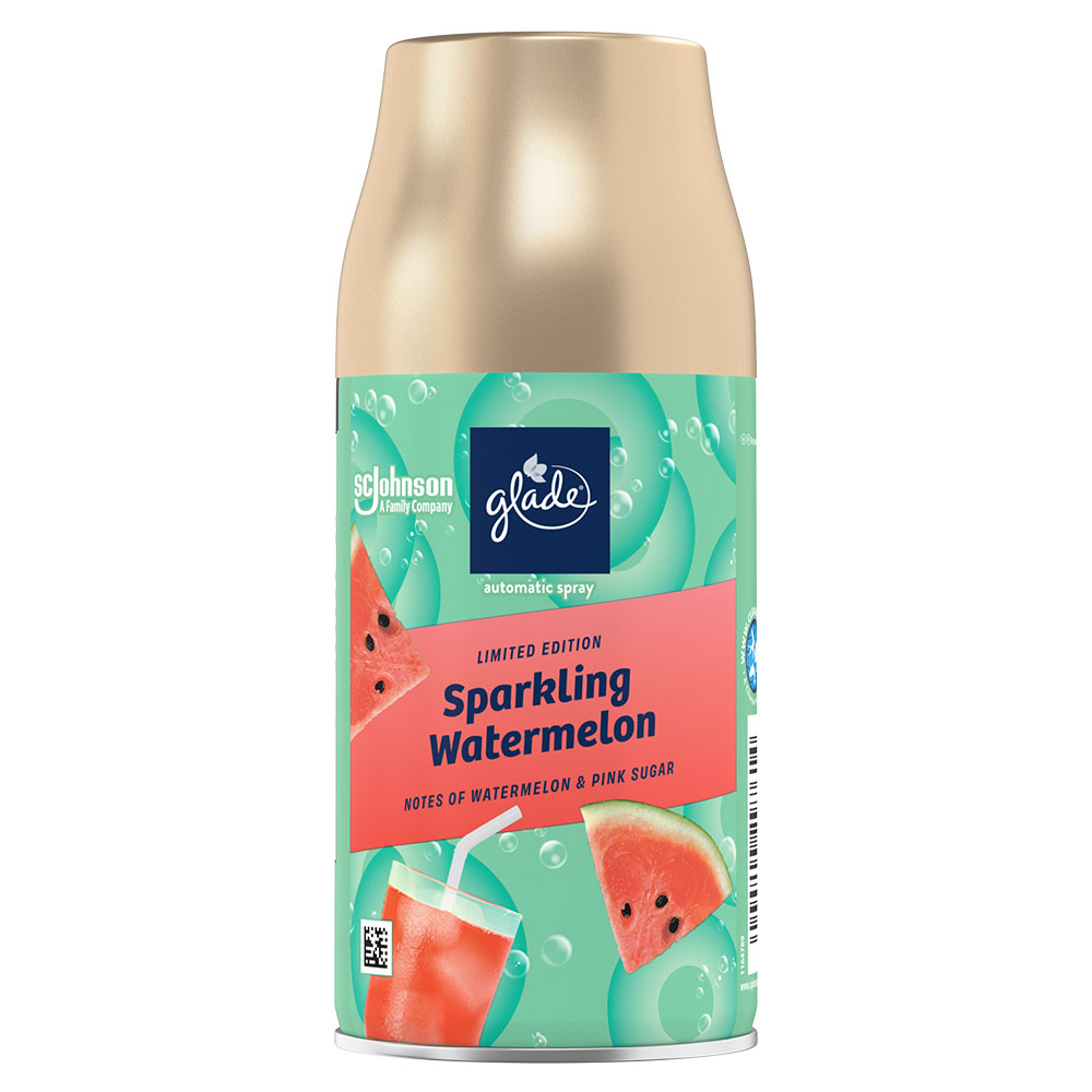 Glade Sparkling Watermelon Automatic Spray Air Freshener Refill 269ml Image 1