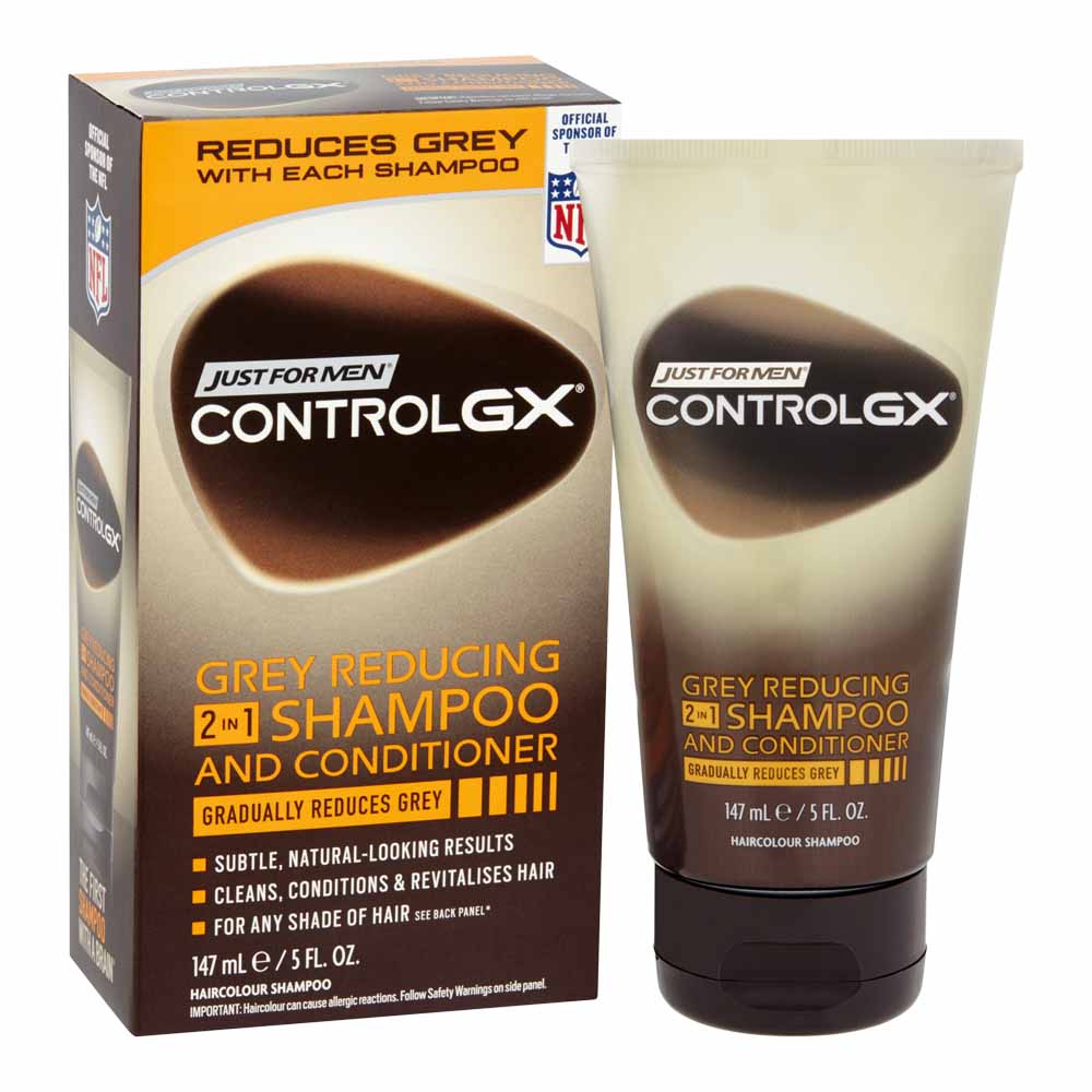 Just For Men Control GX 2 in 1 Shampoo and Conditioner 147ml Image 2