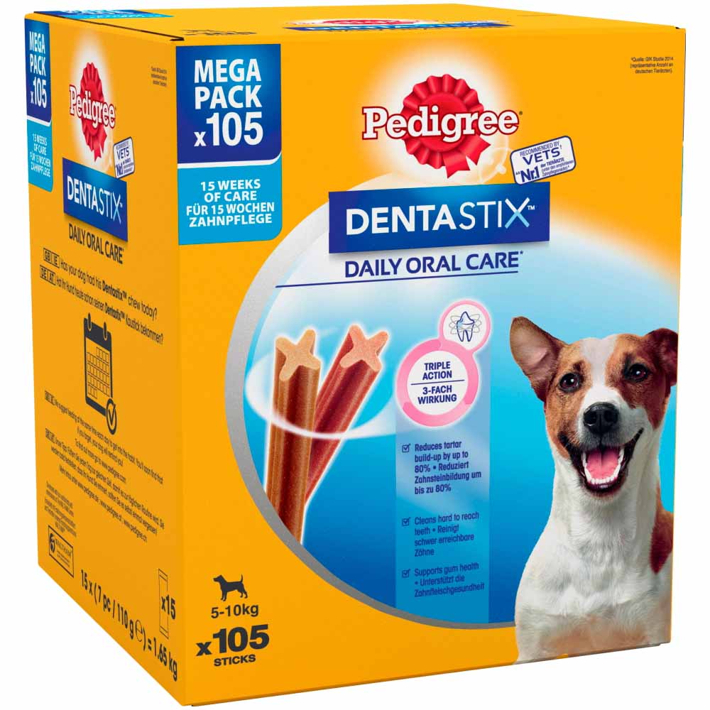 Pedigree Dentastix Small Dog Chews 105pk Image 2