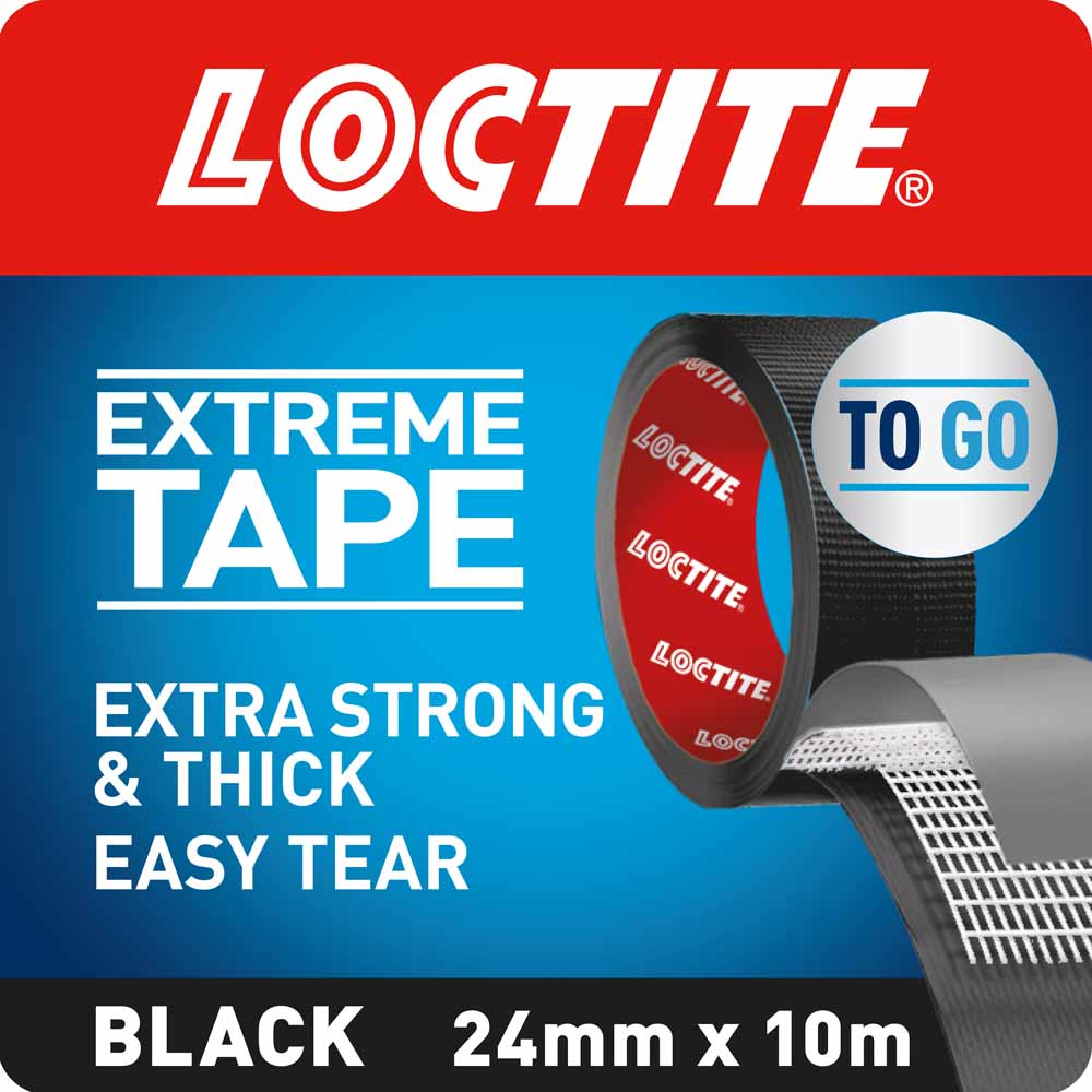 Loctite 10m Black Tape Image 1