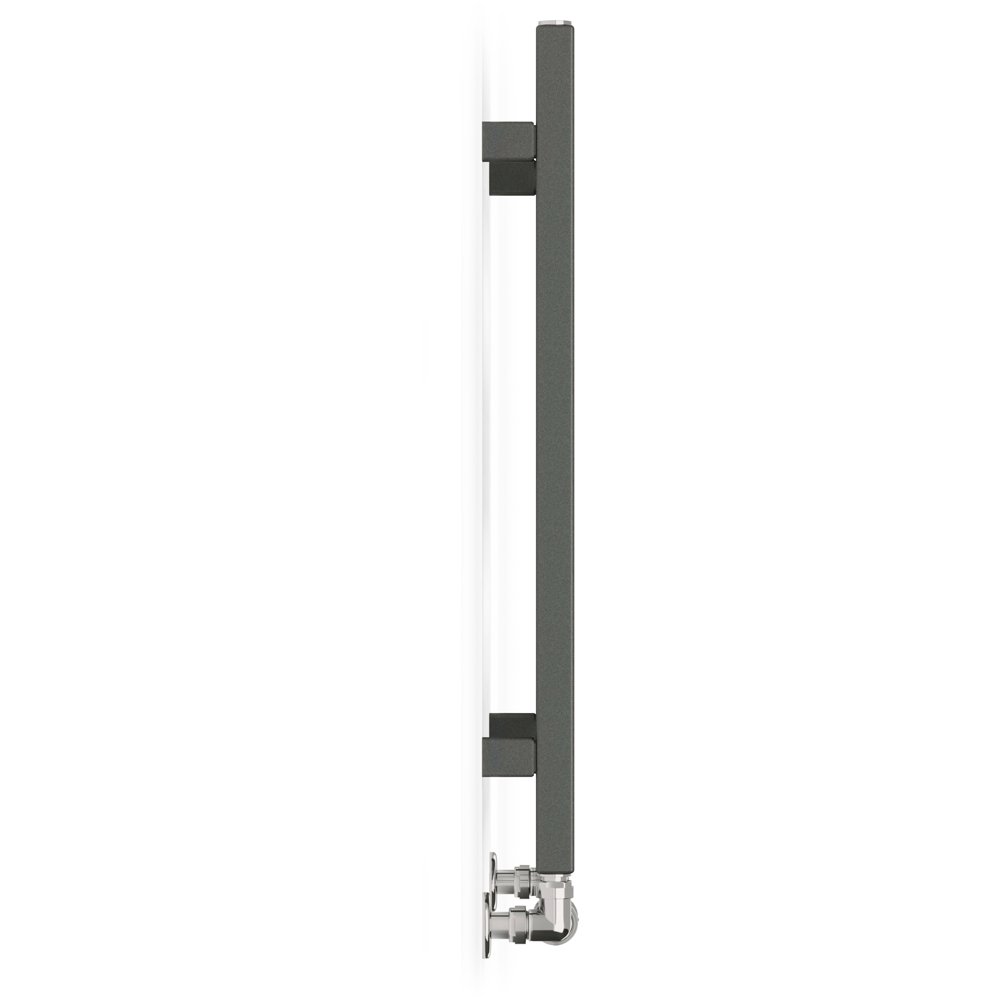 Terma Fiona 985BTU Sparkling Grey Heated Towel Rail 600 x 500mm Image 5
