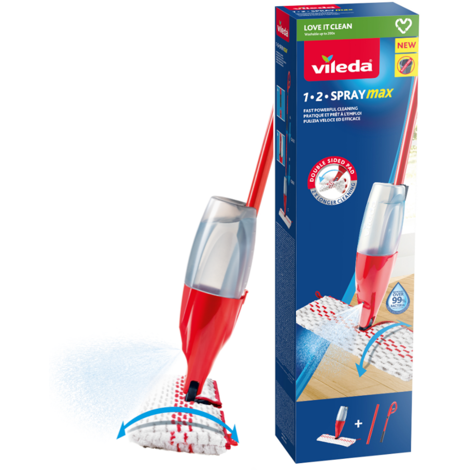 Vileda 1-2 Spray Max Mop Image 6