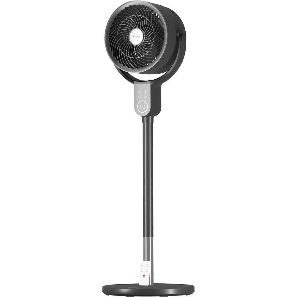 Vybra Graphite Edition Oscillator Pedestal Fan 20 inch Image 5