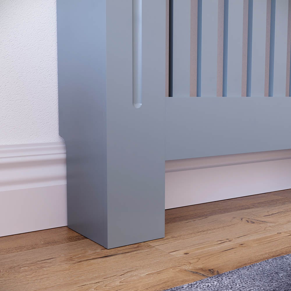 Vida Designs Chelsea Grey Large Radiator Cover Image 3