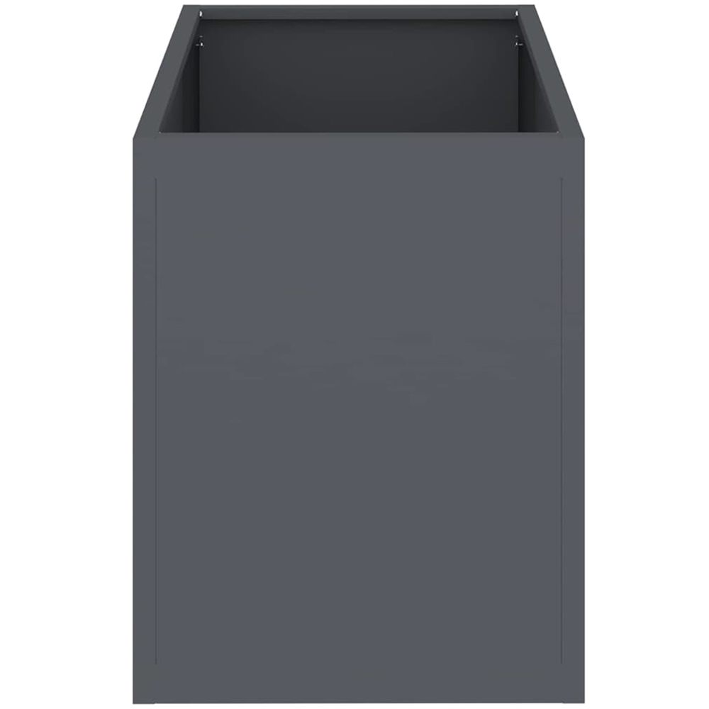 vidaXL Anthracite Cold Rolled Steel Garden Decor 40 x 50 x 32cm Image 5