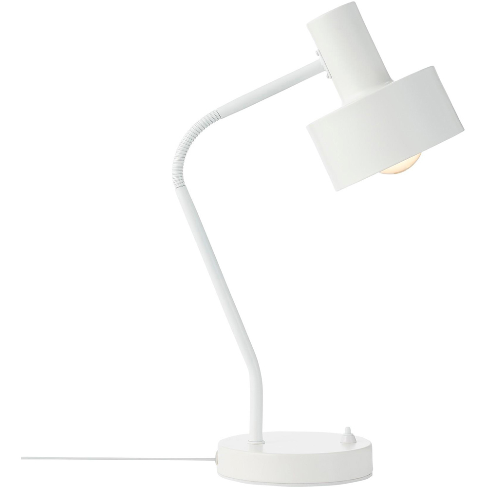 Nordlux Matis E27 White Table Lamp Image 6