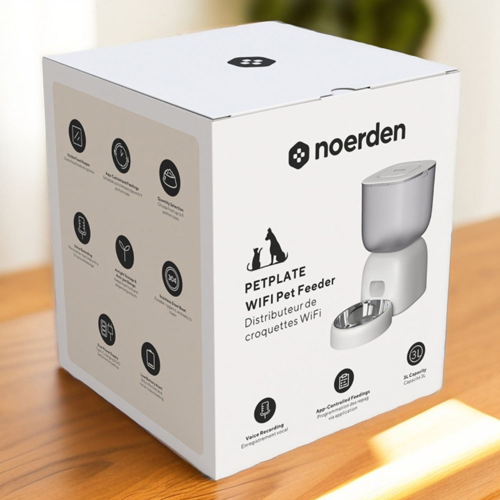 noerden Pet Plate Automatic Wi-Fi Pet Feeder Image 3