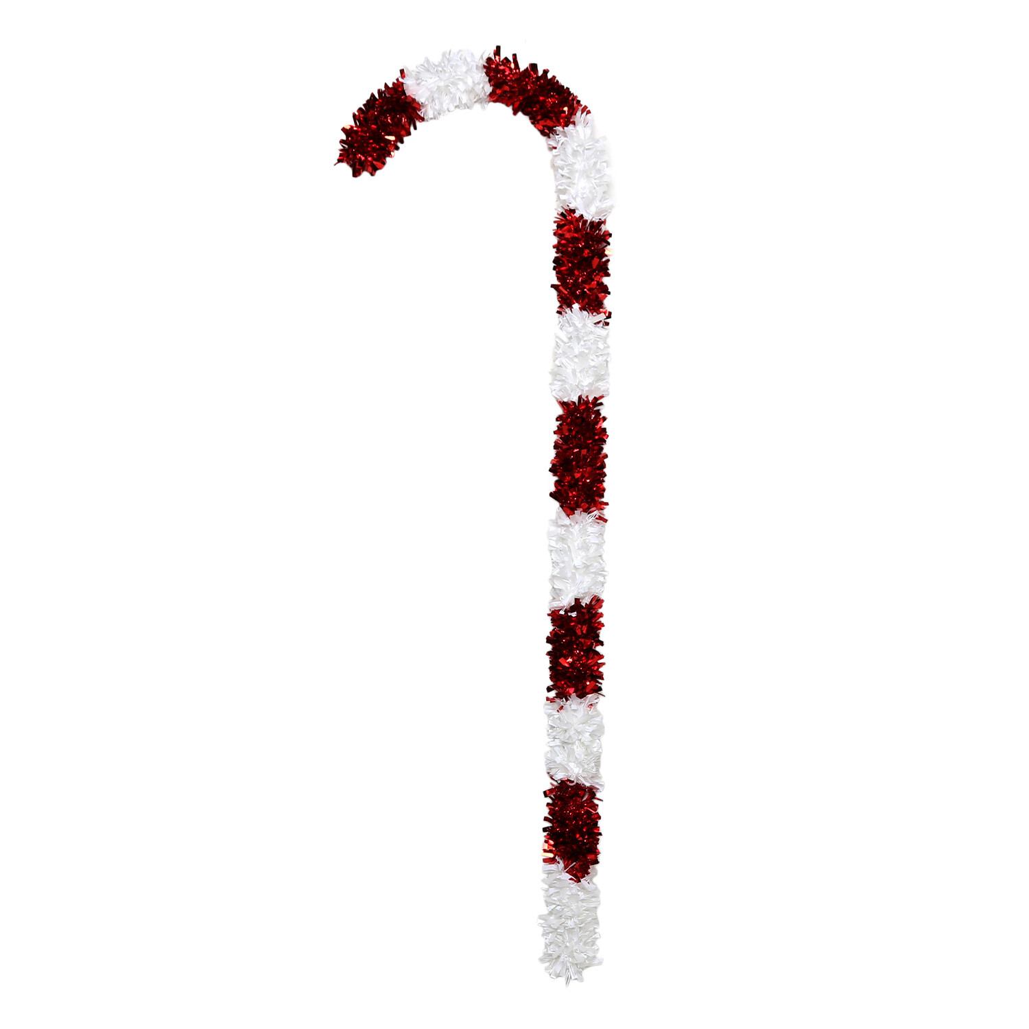 Tinsel Candy Cane - Red Image