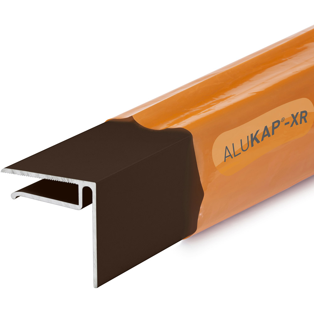 Alukap-XR 6.4mm Brown End Stop Bar 4.8m Image 1