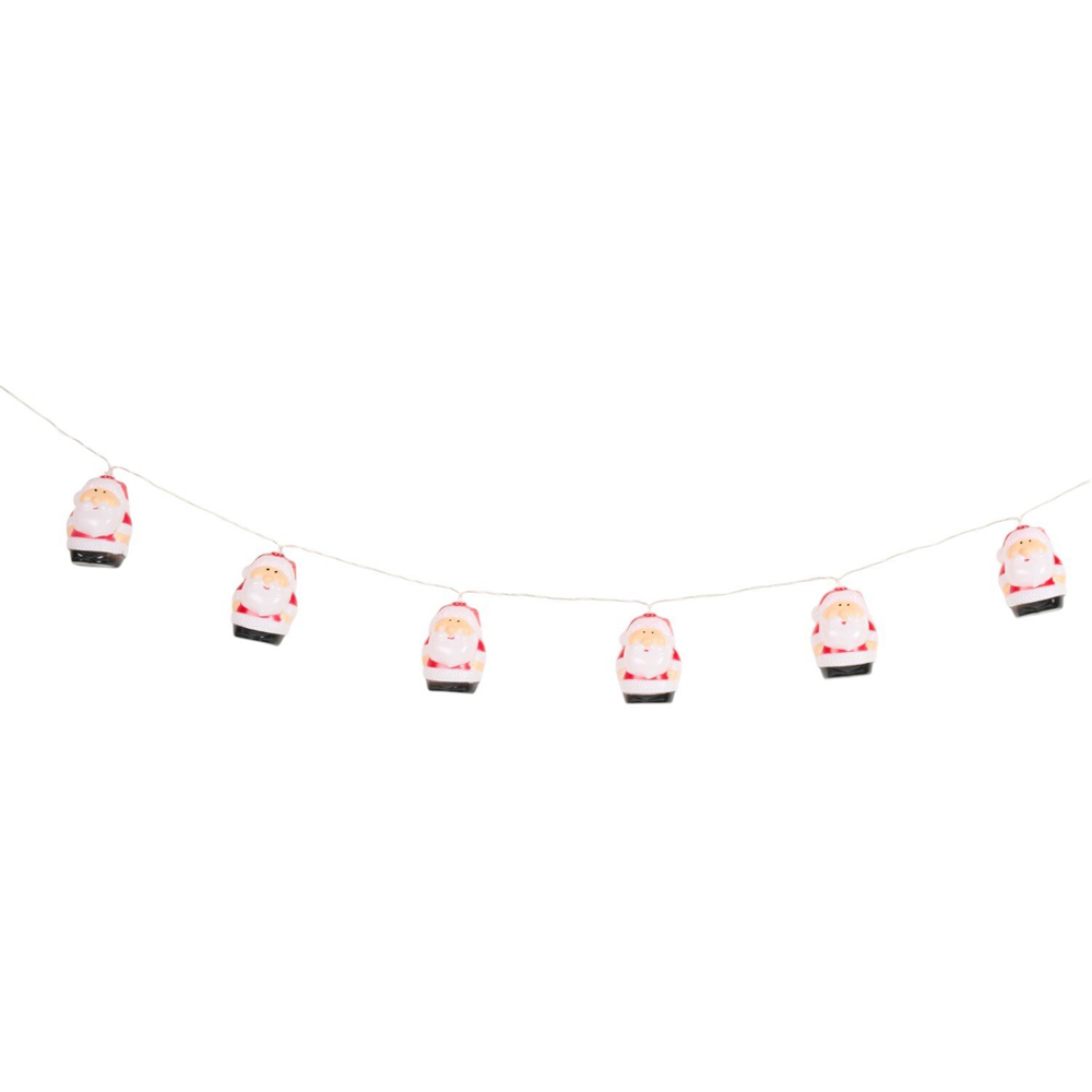 15 LED Santa String Light Image 2