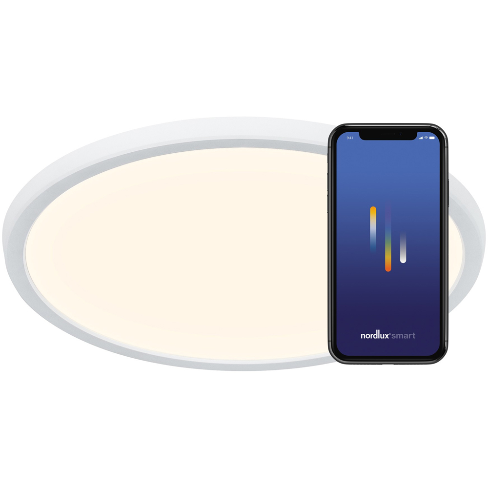 Nordlux Oja Smart 29 White Ceiling Light Image 5