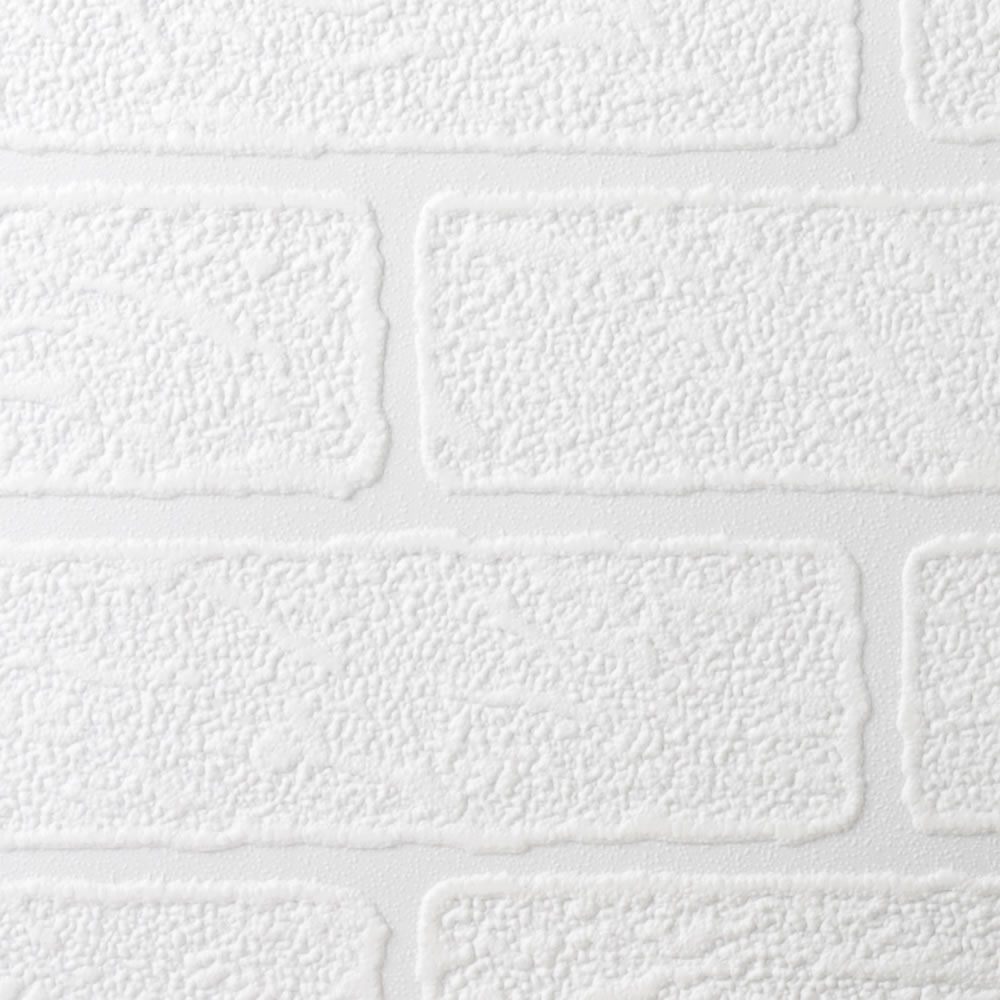 Superfresco Brick White Textured Vinyl Wallpaper Image 1