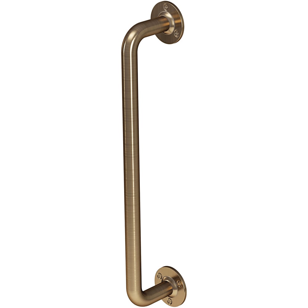 Rothley Antique Brass Grab Rail 25 x 457mm Image 1