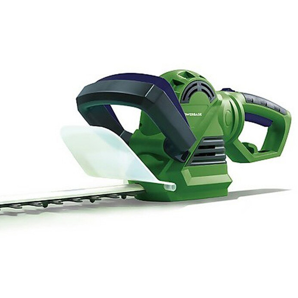 Powerbase 66cm Corded Hedge Trimmer - Green Image 2